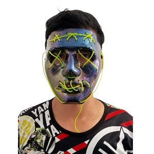 Miniatura 4 de MASCARA PURGA LED-ANONIMUS HALLOWEEN